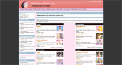 Desktop Screenshot of madchen-spiele.org
